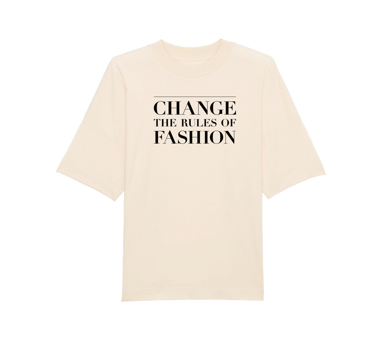 unisex T-shirt "change the rules of fashion"